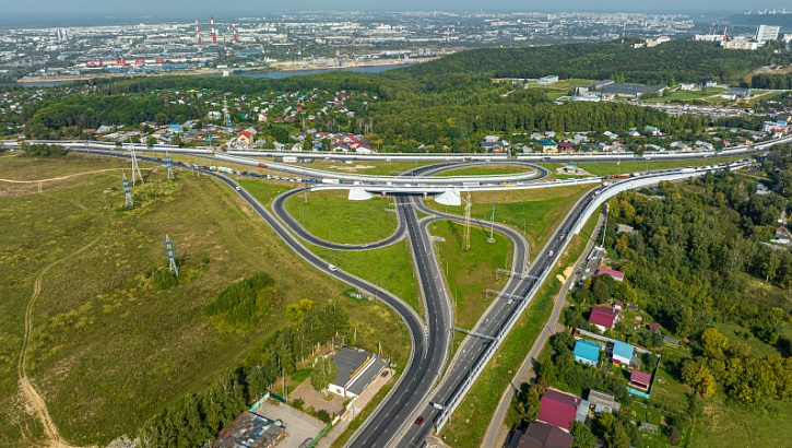 Транспортная развязка в Ольгино