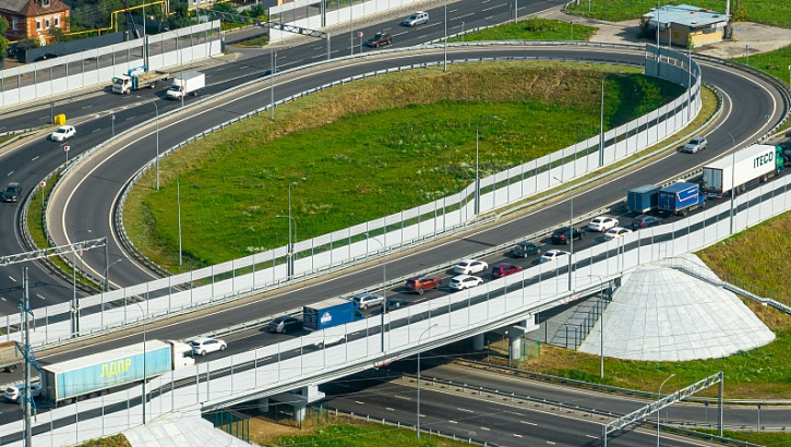 Транспортная развязка в Ольгино
