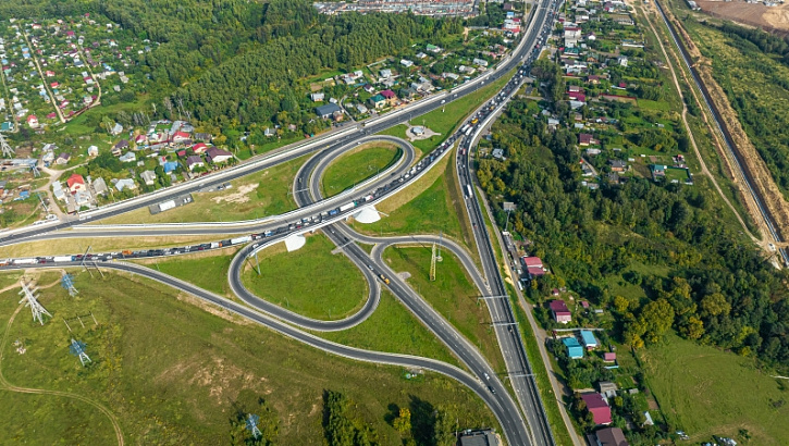 Транспортная развязка в Ольгино