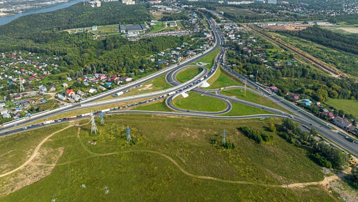 Транспортная развязка в Ольгино